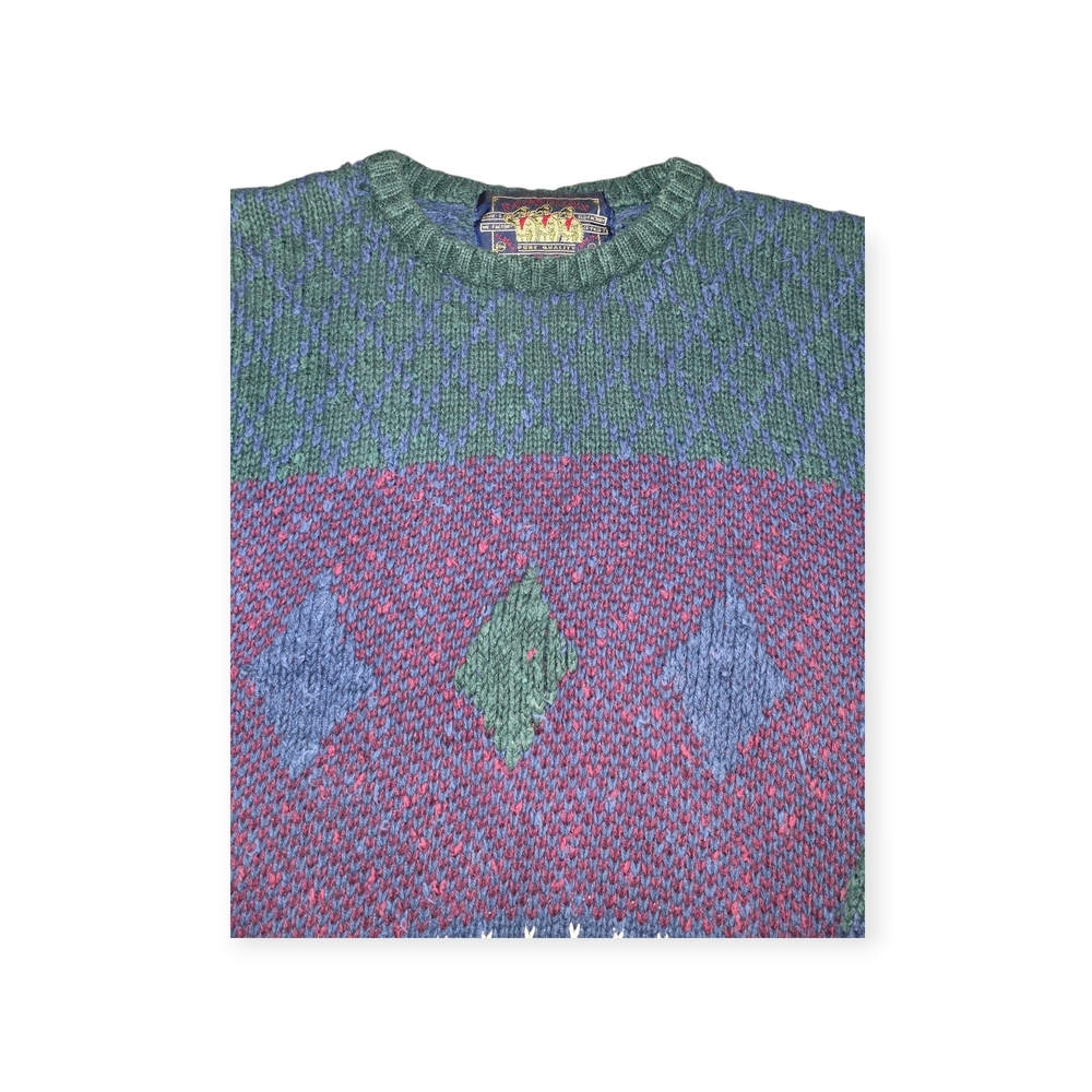 80s Ralph Lauren Chaps Men's Crewneck Sweater - Picture 8 of 12
